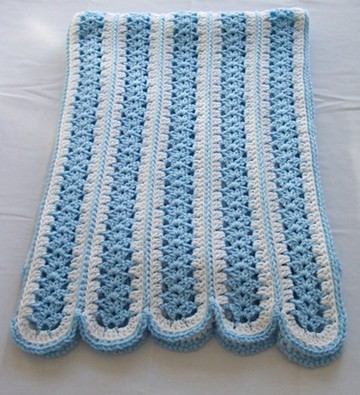 Mile a Minute Afghan - 2 Round Pattern