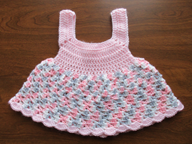 Crochet Baby Sun Dress - Anne