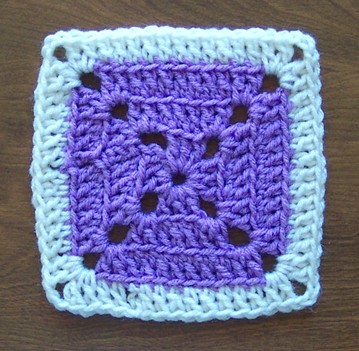 Block Stitch Granny Square