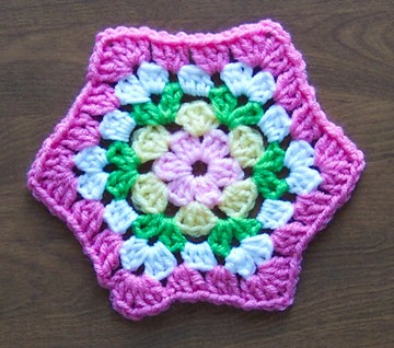 Hexagon Granny Square